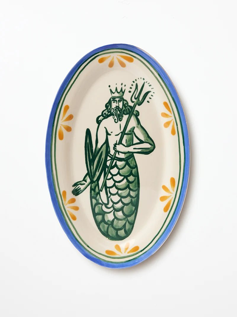 Buy Jones and Co - Piccolo Vita Plate Trident by Jones & Co - at Hamish + Grace