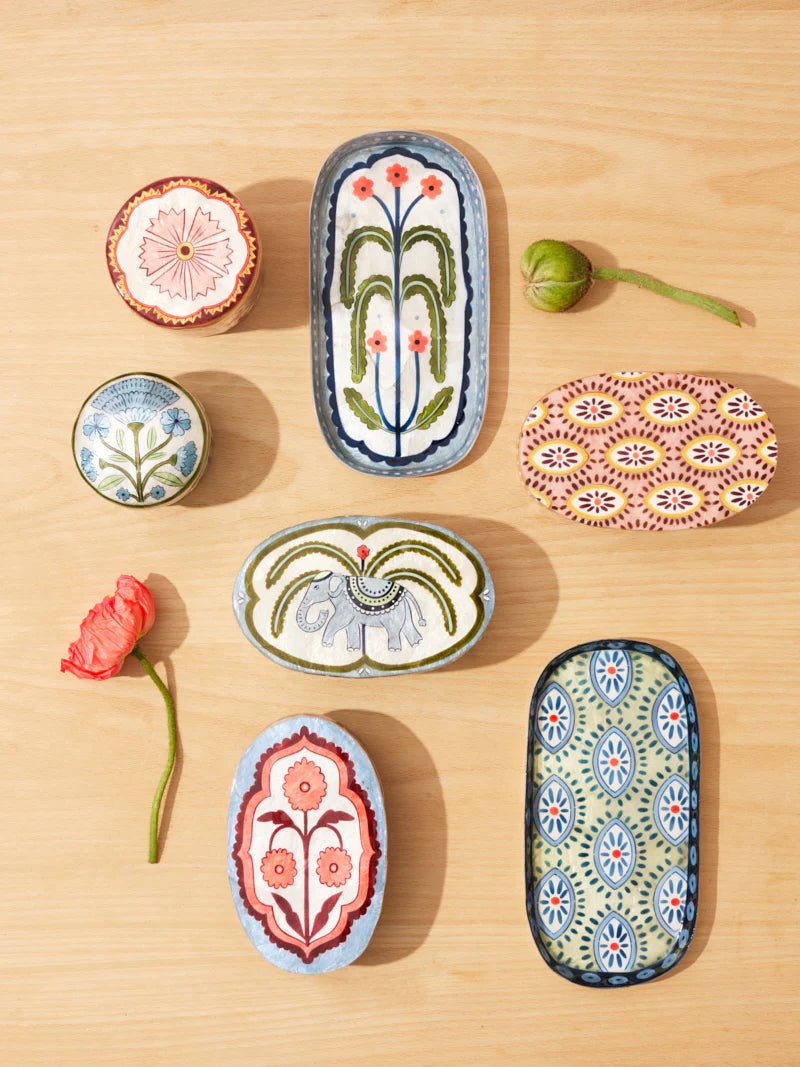 Buy Jones and Co - Samira Large Box Pink Eyes by Jones & Co - at Hamish + Grace