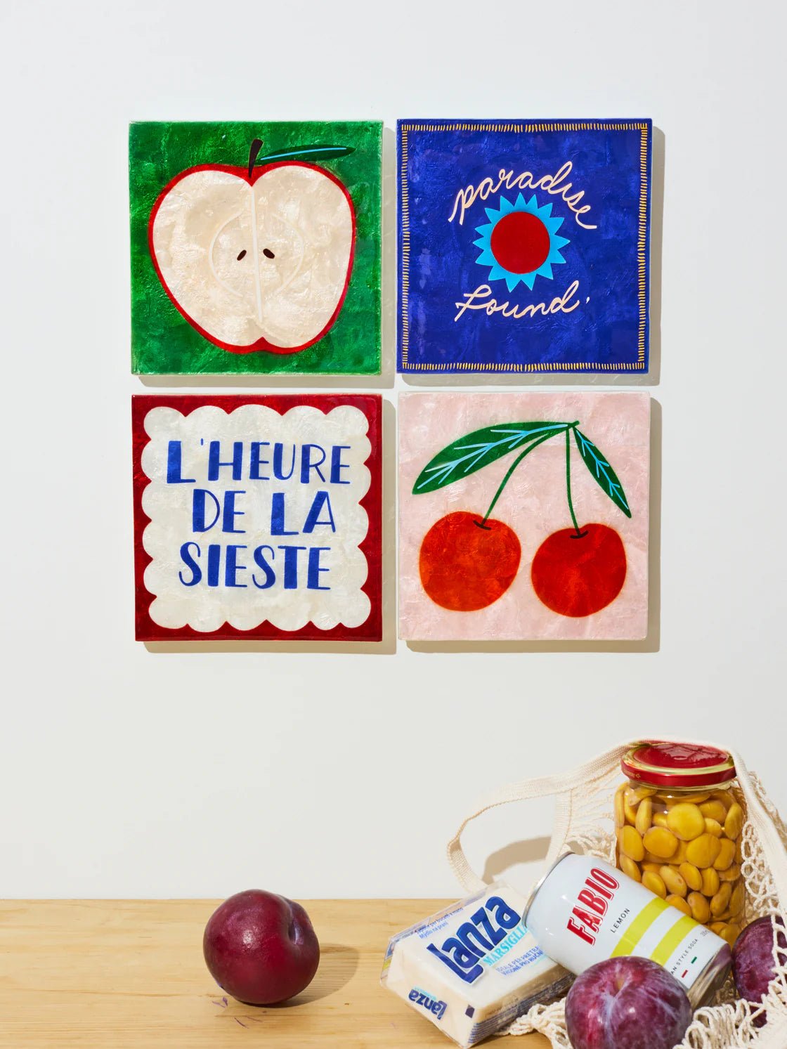 Buy Jones and Co - SUPERETTE APPLE TILE by Jones & Co - at Hamish + Grace
