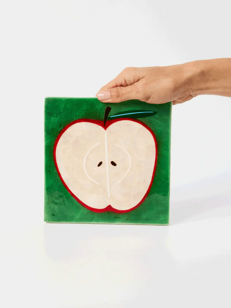 Buy Jones and Co - SUPERETTE APPLE TILE by Jones & Co - at Hamish + Grace