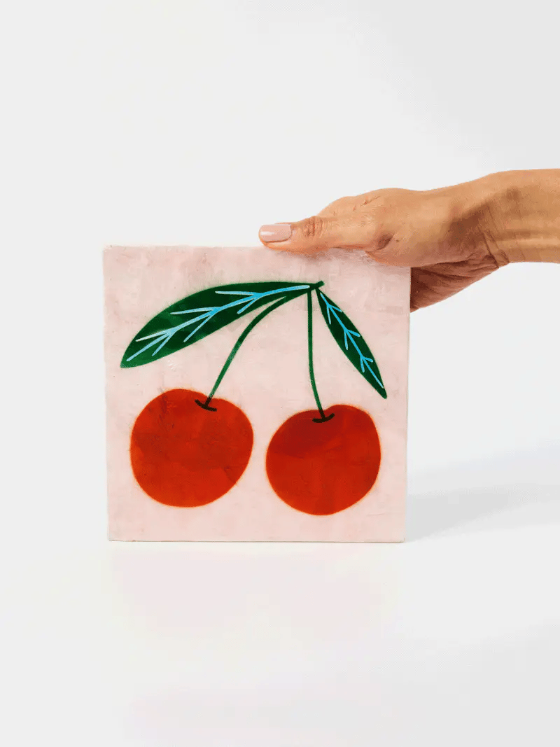 Buy Jones and Co - SUPERETTE CHERRIES TILE by Jones & Co - at Hamish + Grace