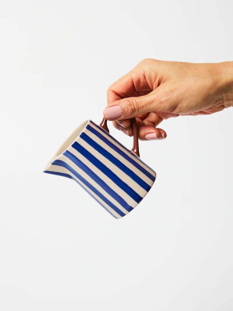 Buy Jones & Co - Bloomie Blue Milk Jug by Jones & Co - at Hamish + Grace