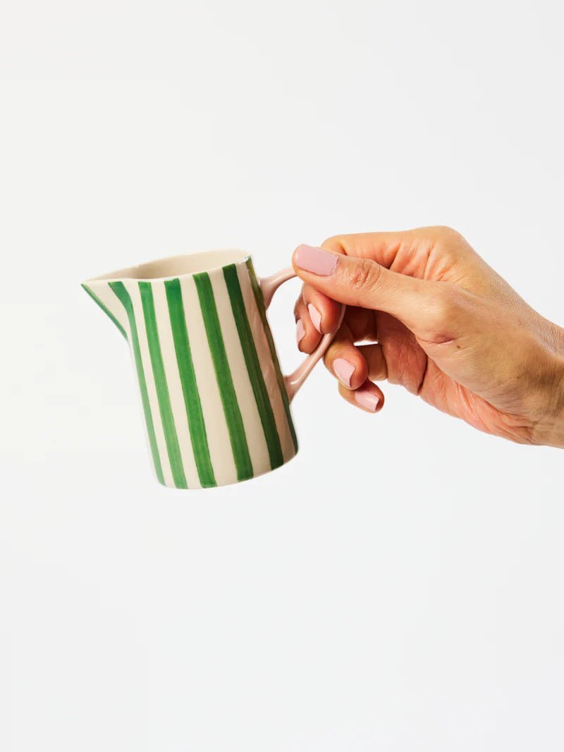 Buy Jones & Co - Bloomie Green Milk Jug by Jones & Co - at Hamish + Grace