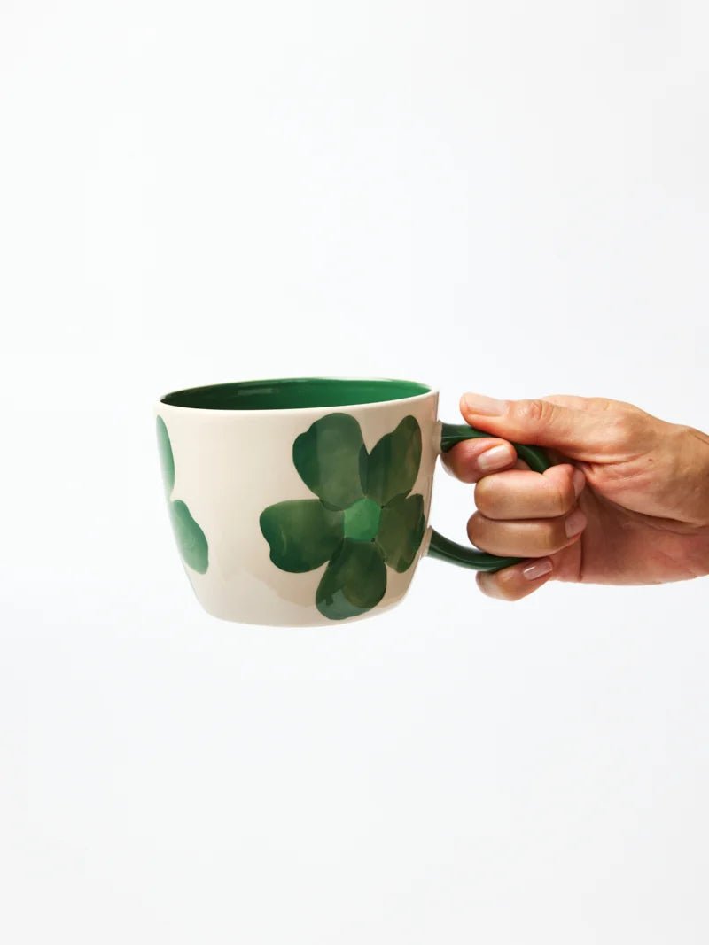 Buy Jones & Co Chino Mug Boss Daisy Green | Handmade Ceramic Mug Australia by Jones & Co - at Hamish + Grace