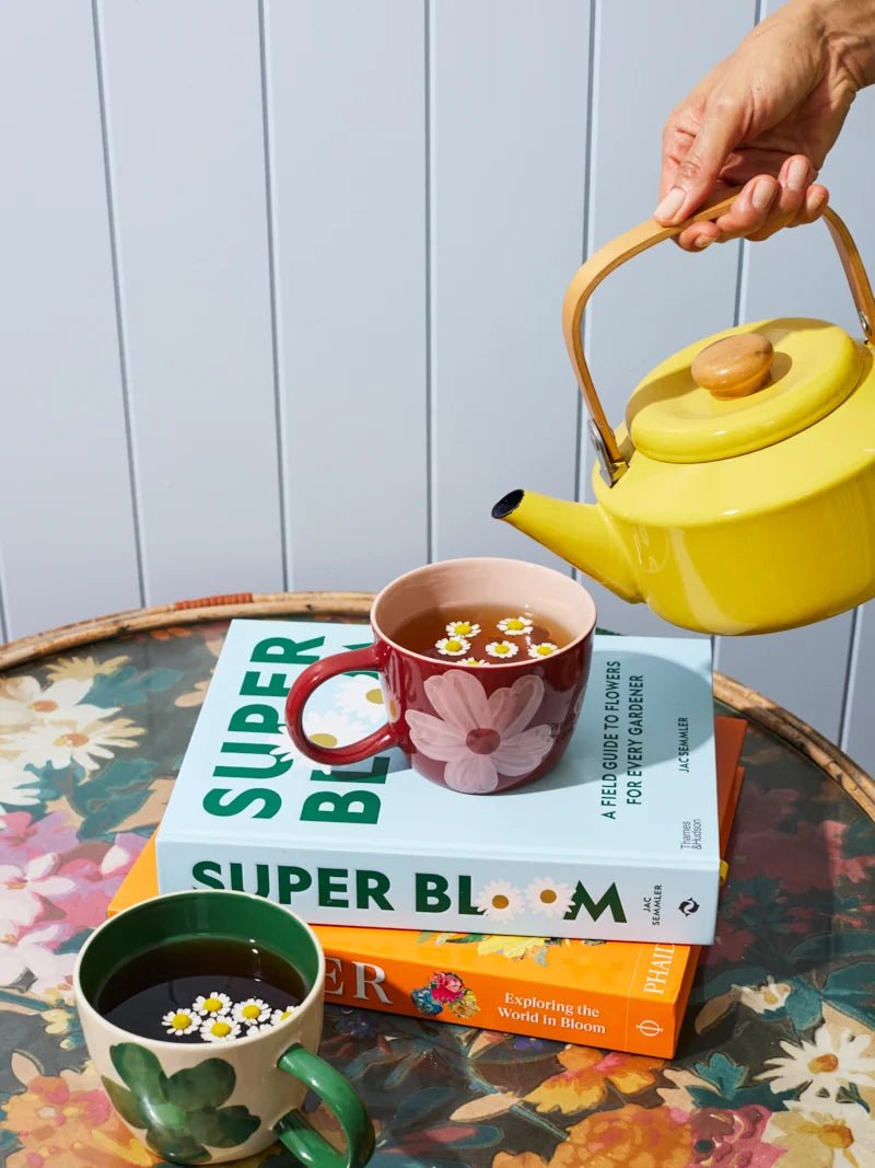 Buy Jones & Co Chino Mug Boss Daisy Wine | Handmade Ceramic Mug Australia by Jones & Co - at Hamish + Grace