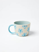 Buy Jones & Co Chino Mug Daisy Blue | Handmade Ceramic Mug Australia by Jones & Co - at Hamish + Grace