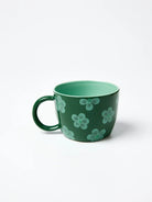 Buy Jones & Co Chino Mug Daisy Green | Handmade Ceramic Mug Australia by Jones & Co - at Hamish + Grace
