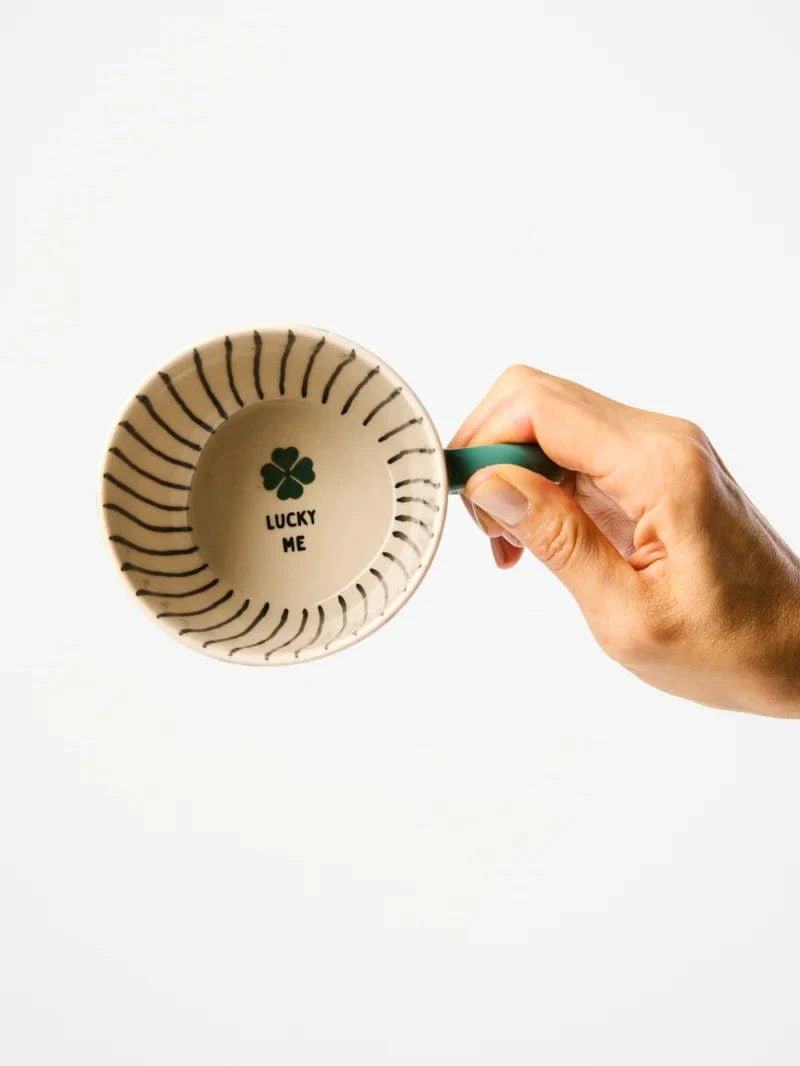 Buy Jones & Co - CHINO MUG LUCKY ME by Jones & Co - at Hamish + Grace