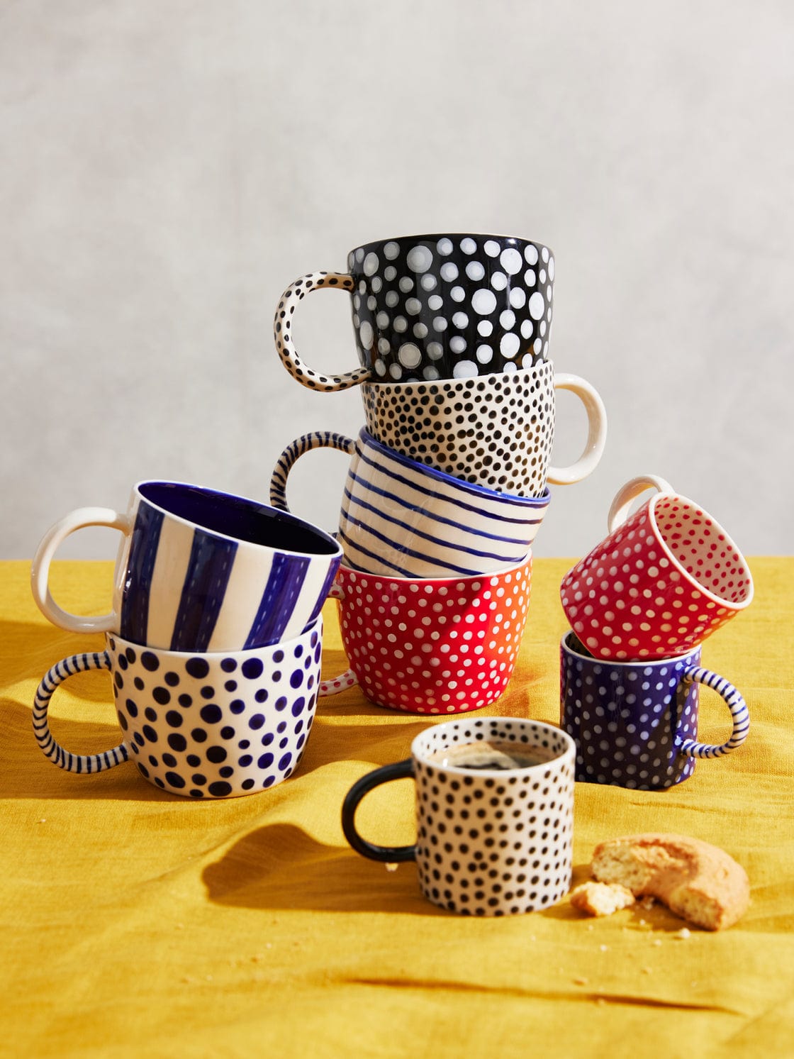 Buy Jones & Co - CHINO MUG WINDOWPANE by Jones & Co - at Hamish + Grace