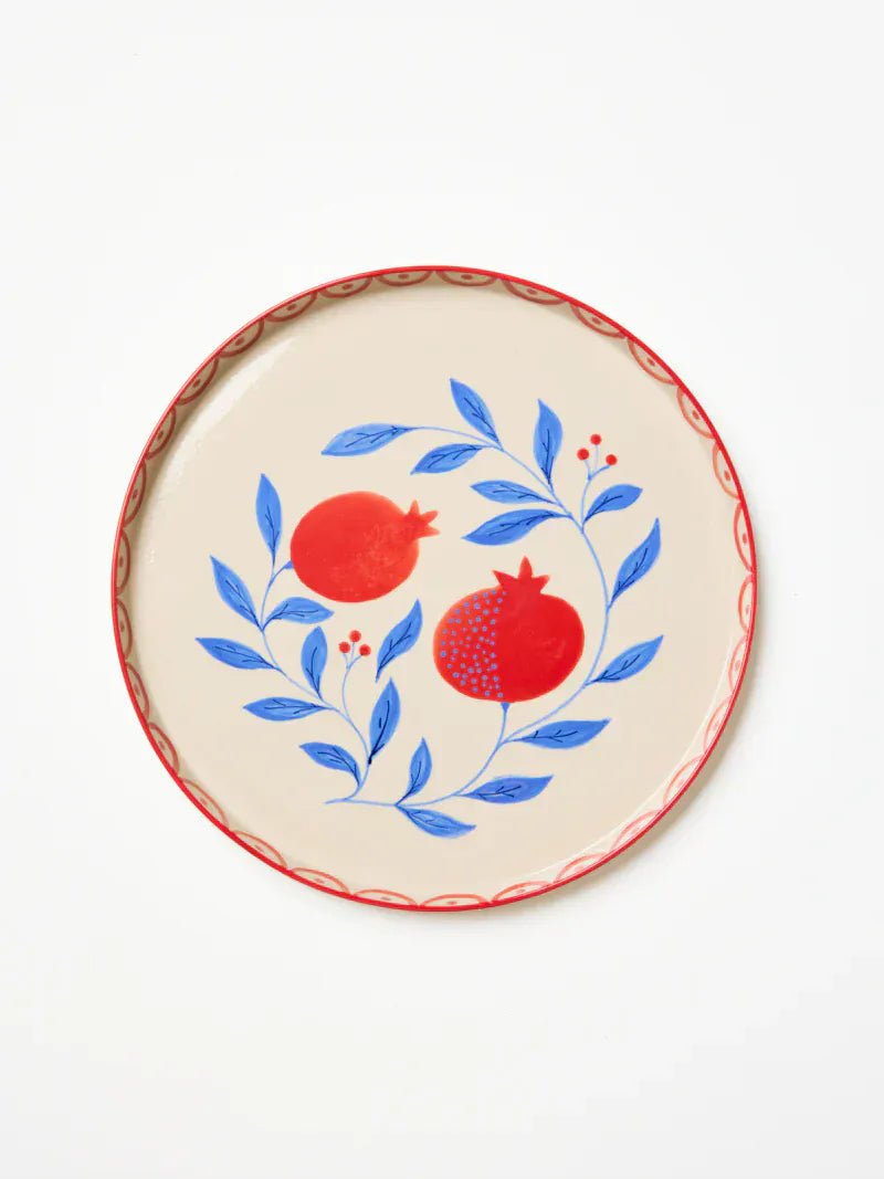 Buy Jones & Co Granada Platter | Hand - Painted Ceramic Serving Platter | Entertainer’s Statement Dish by Jones & Co - at Hamish + Grace