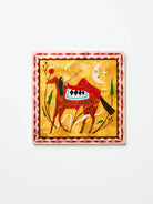 Jones & Co Homeware Jones and Co -  FABLE HORSEBACK PINK SQUARE