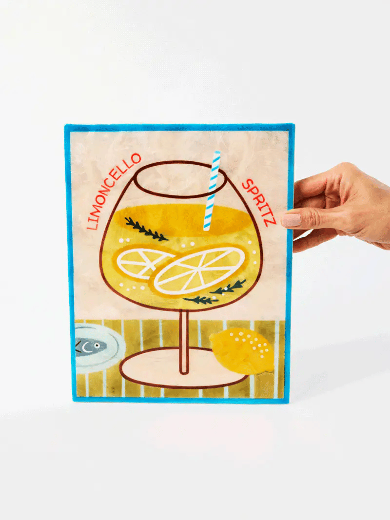 Jones & Co Homeware Jones and Co - HAPPY HOUR LIMONCELLO TILE