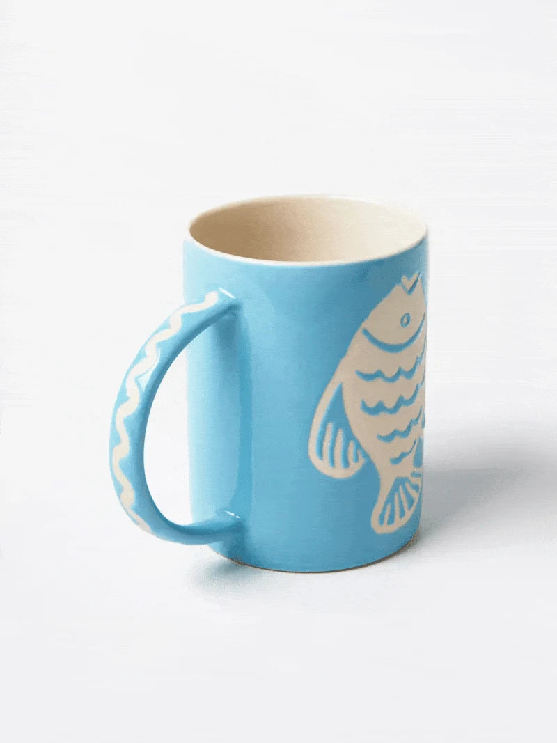 Jones & Co Homeware Jones and Co - SUNROOM MUG FISH