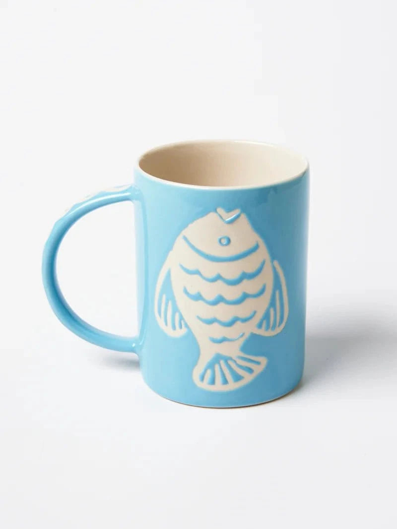 Jones & Co Homeware Jones and Co - SUNROOM MUG FISH