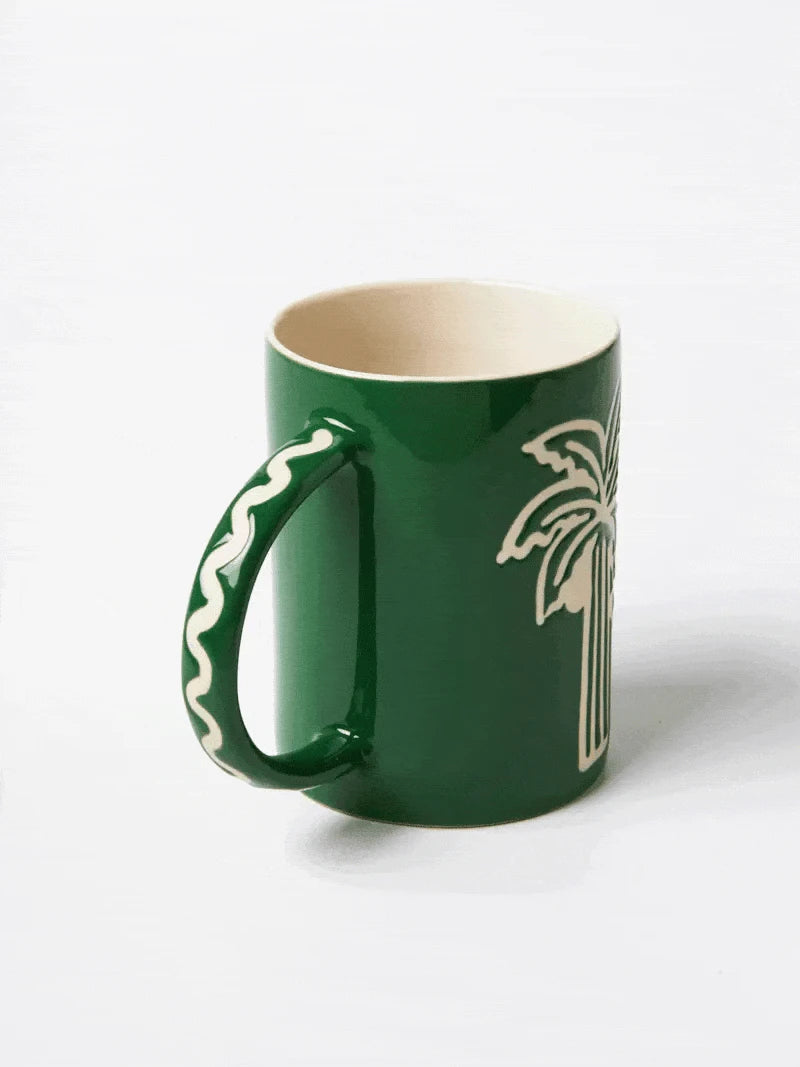 Jones & Co Homeware Jones and Co - SUNROOM MUG PALM