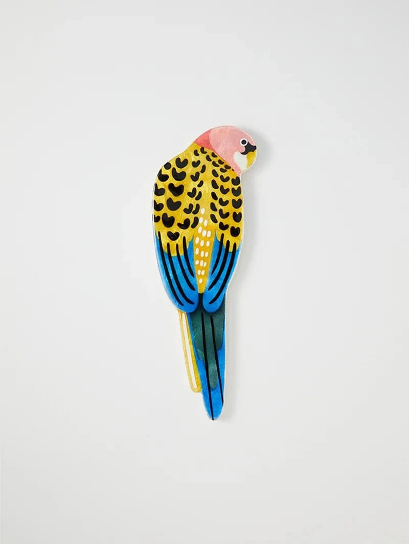 Jones & Co Homewares Jones and Co - Aerial Yellow Rosella Wall Art