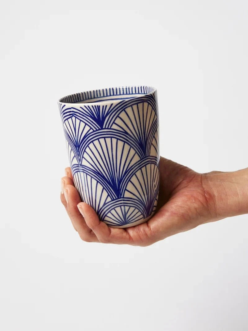Jones & Co Homewares Jones & Co - Caravan Cup Indigo