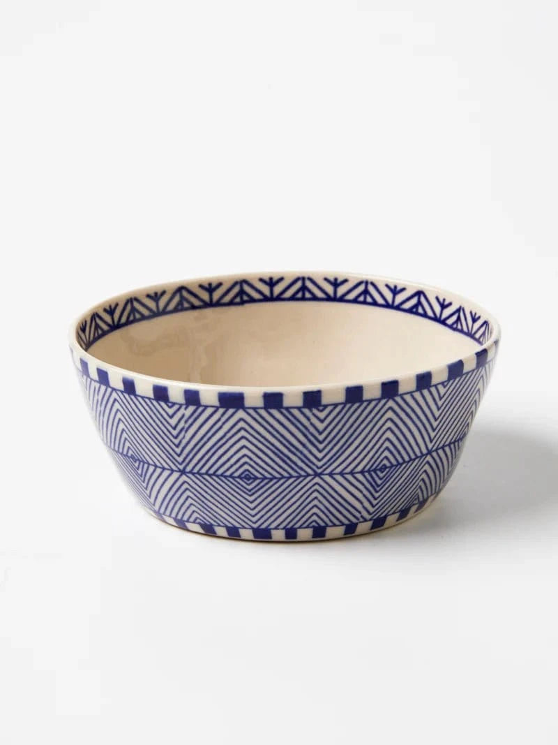 Jones & Co Homewares Jones & Co - Caravan Snack Bowl - Indigo