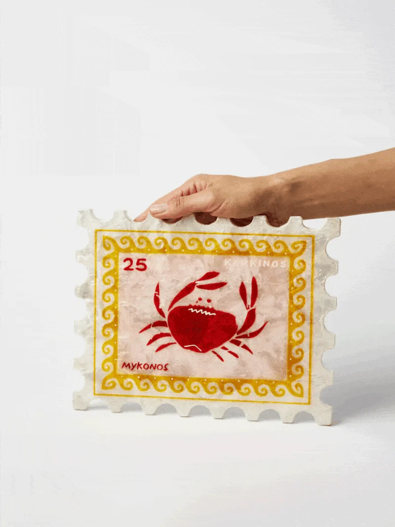 Jones & Co Homewares PREORDER - Jones and Co - SUNROOM CRAB STAMP