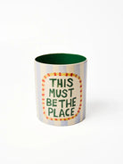 Buy Jones & Co | Love Notes Holdall Vase – Be The Place | Hand - Painted Ceramic Storage Jar | Utensil Holder & Flower Vase by Jones & Co - at Hamish + Grace