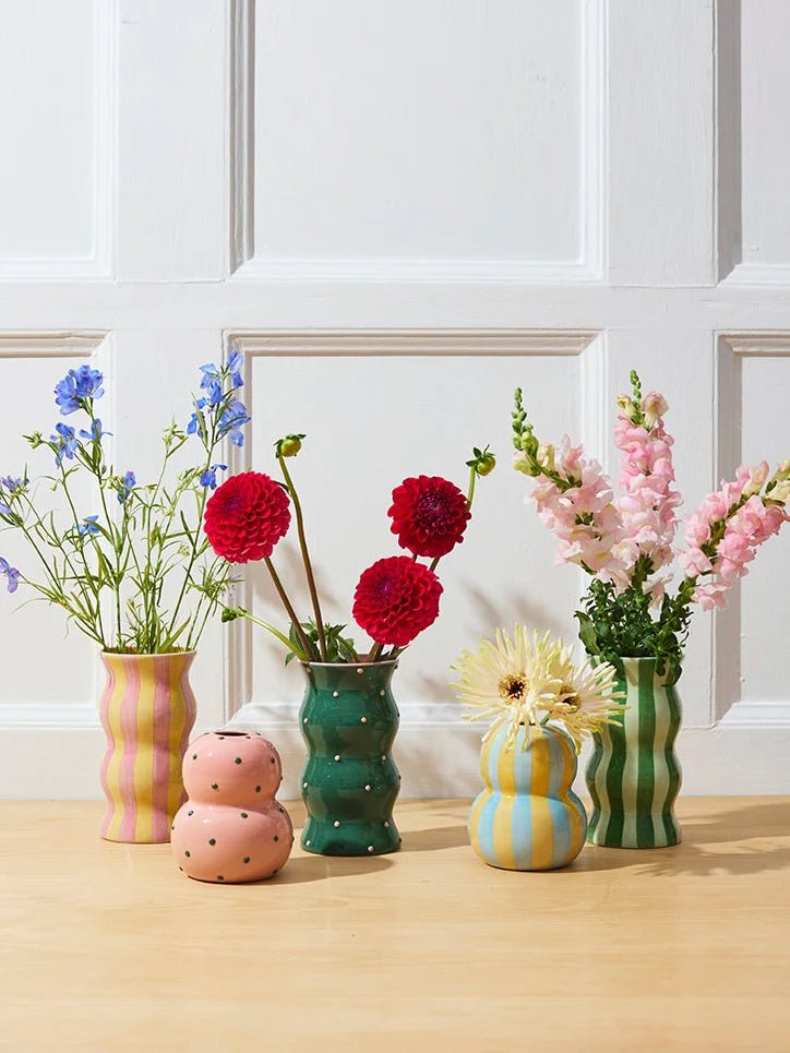 Buy Jones & Co - Palma Green Pink Dotty by Jones & Co - at Hamish + Grace
