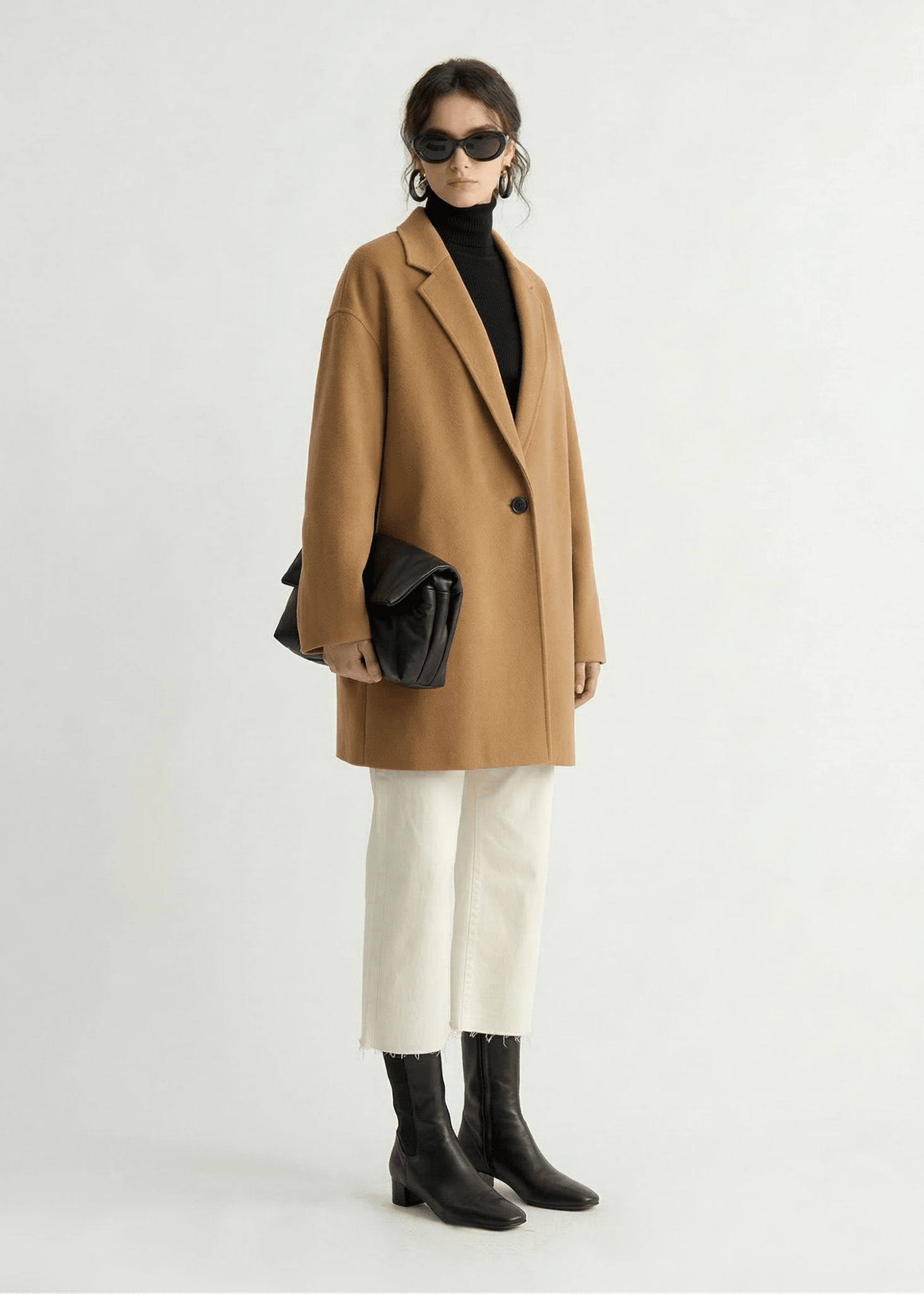 Buy Juniper Theory - Light - Weight Wool Coat with Classic Notch Lapels by Juniper Theory - at Hamish + Grace