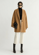 Buy Juniper Theory - Light - Weight Wool Coat with Classic Notch Lapels by Juniper Theory - at Hamish + Grace