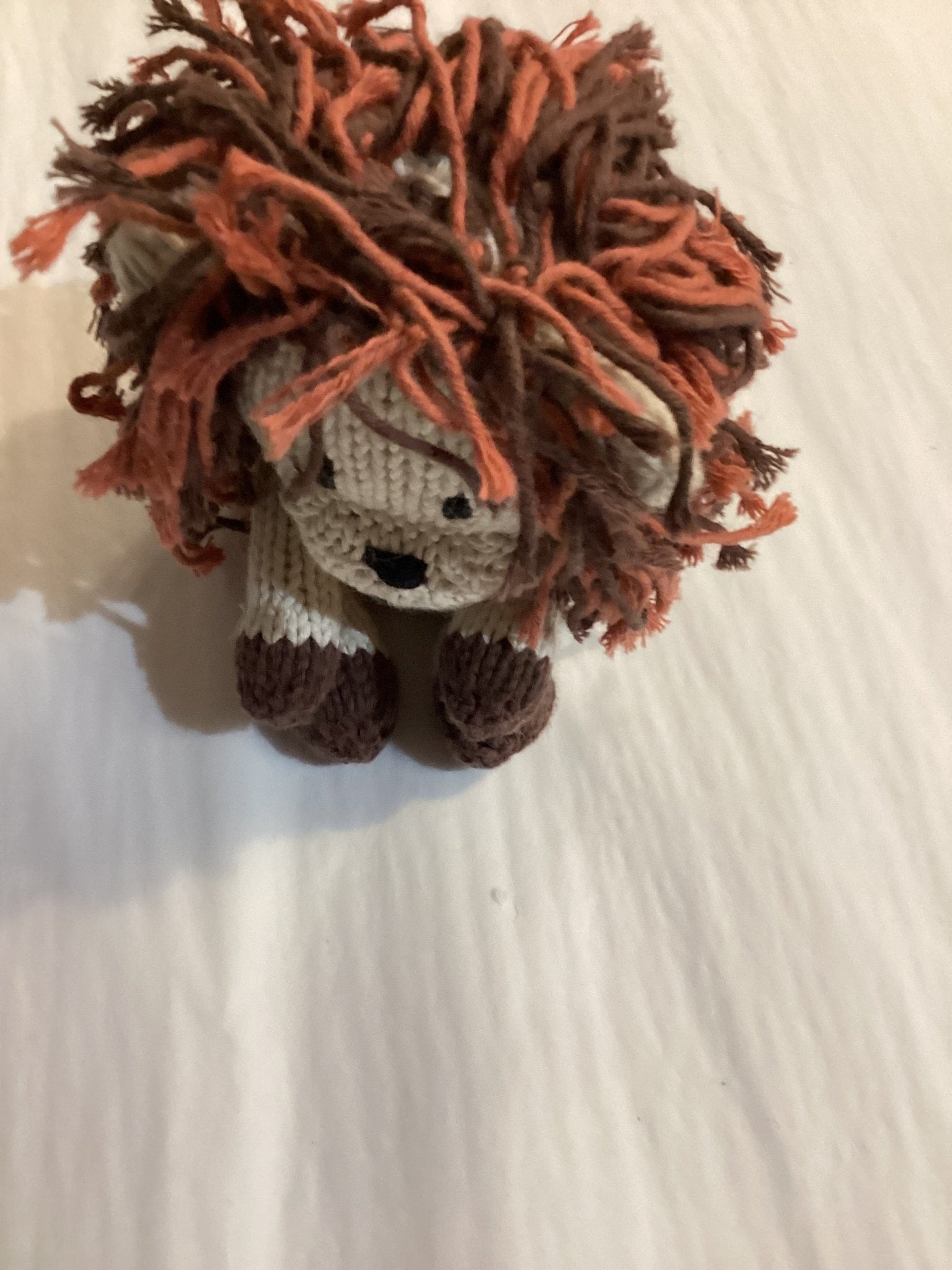 Buy Kenana Knitters - Rascal Baby Lion - natural by Kenana Knitters - at Hamish + Grace