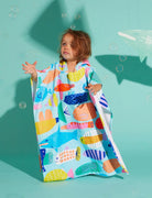 Buy Kids Hooded Towel Rainbow Reef by Halcyon Nights - at Hamish & Grace