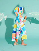 Buy Kids Hooded Towel Rainbow Reef by Halcyon Nights - at Hamish & Grace