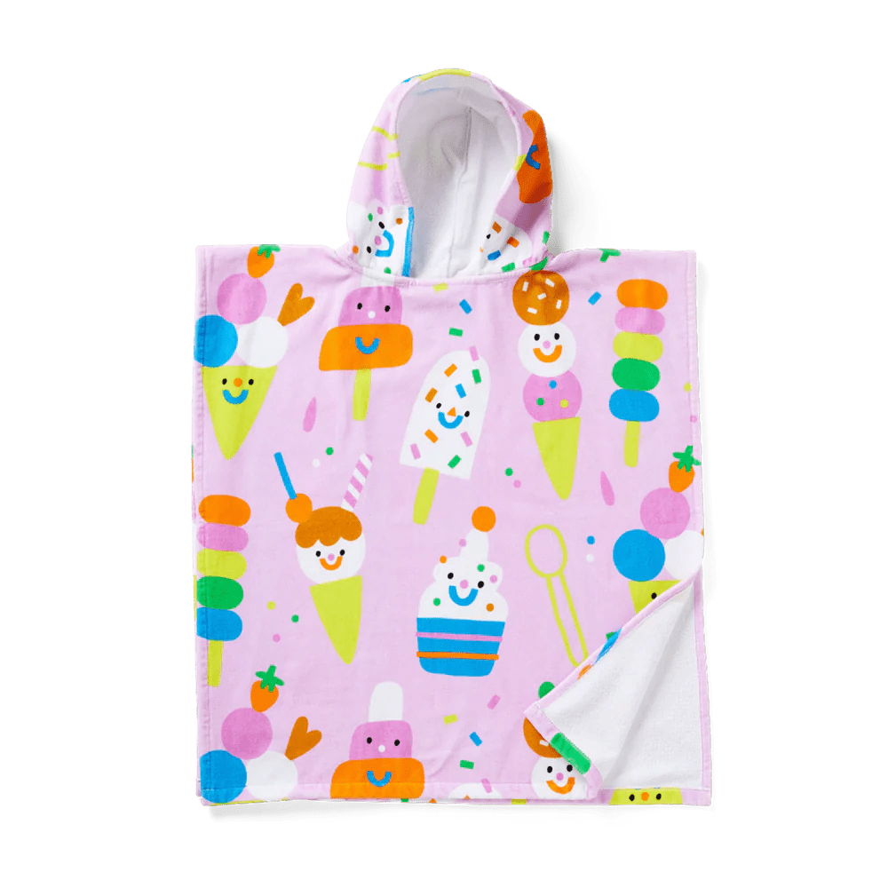 Buy Kids Hooded Towel Sundae Fun Day by Halcyon Nights - at Hamish & Grace