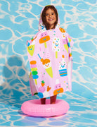 Buy Kids Hooded Towel Sundae Fun Day by Halcyon Nights - at Hamish & Grace