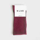 Buy KLUE Glitter Lurex socks in eco - friendly Lyocell | Cherry: 36 - 40 by KLUE - at Hamish + Grace