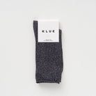 Buy KLUE Glitter Lurex socks in eco - friendly Lyocell | Grey: 36 - 40 by KLUE - at Hamish + Grace
