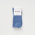 Buy KLUE Glitter Lurex socks in eco - friendly Lyocell | Mineral Blue: 36 - 40 by KLUE - at Hamish + Grace