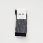 Buy KLUE Glitter Lurex socks in eco - friendly Lyocell | Stripes Black: 36 - 40 by KLUE - at Hamish + Grace