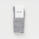 Buy KLUE Merino Wool socks plain | Light Grey: 36 - 40 by KLUE - at Hamish + Grace
