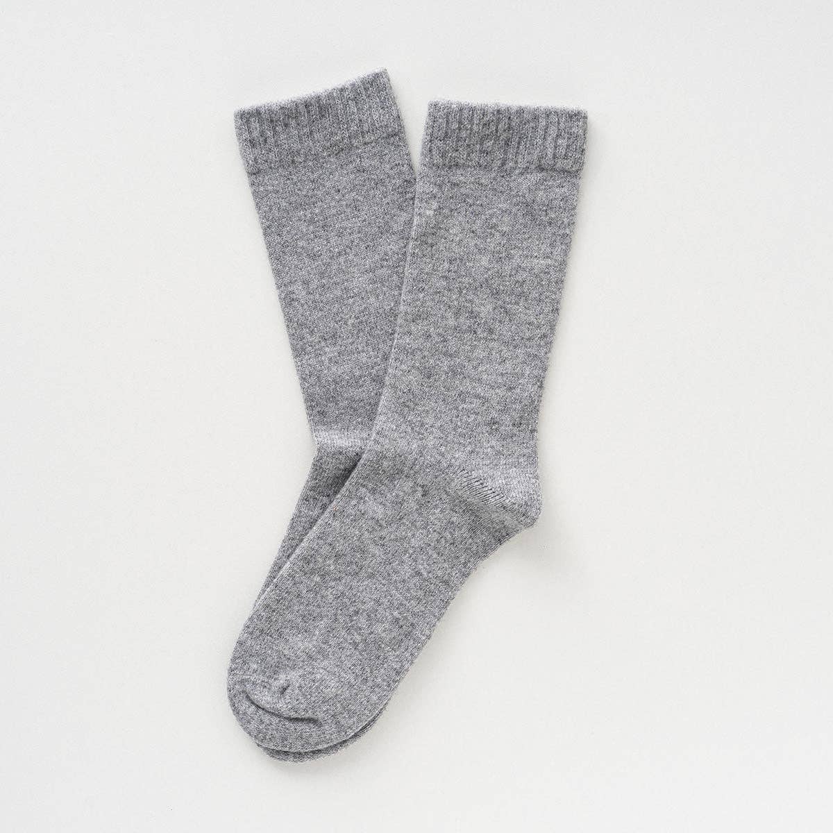 Buy KLUE Merino Wool socks plain | Light Grey: 36 - 40 by KLUE - at Hamish + Grace