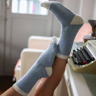 Buy KLUE Merino Wool socks with Bands | Blue: 36 - 40 by KLUE - at Hamish + Grace