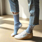 Buy KLUE Merino Wool socks with Bands | Blue: 36 - 40 by KLUE - at Hamish + Grace