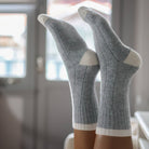 Buy KLUE Merino Wool socks with Bands | Grey: 36 - 40 by KLUE - at Hamish + Grace