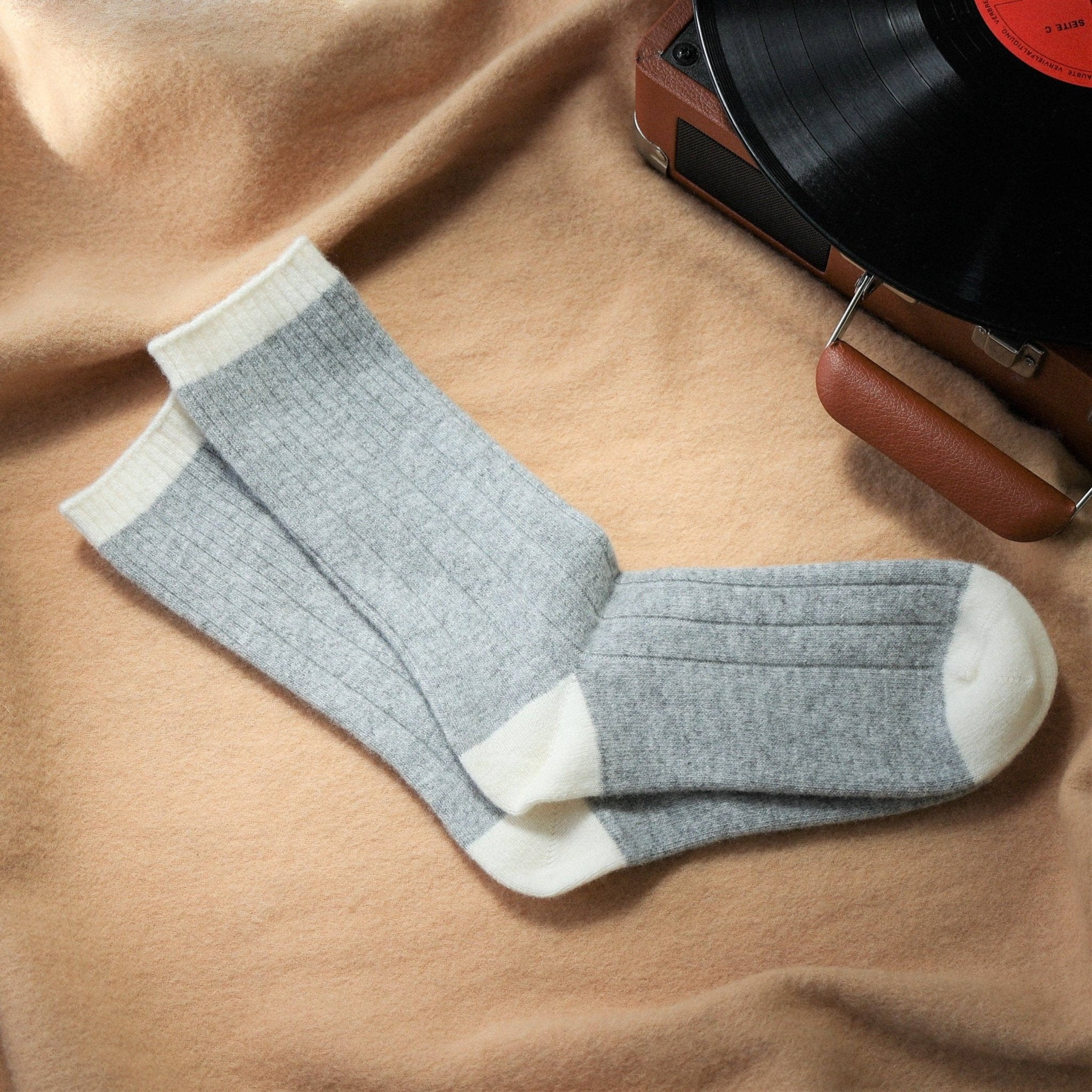 Buy KLUE Merino Wool socks with Bands | Grey: 36 - 40 by KLUE - at Hamish + Grace