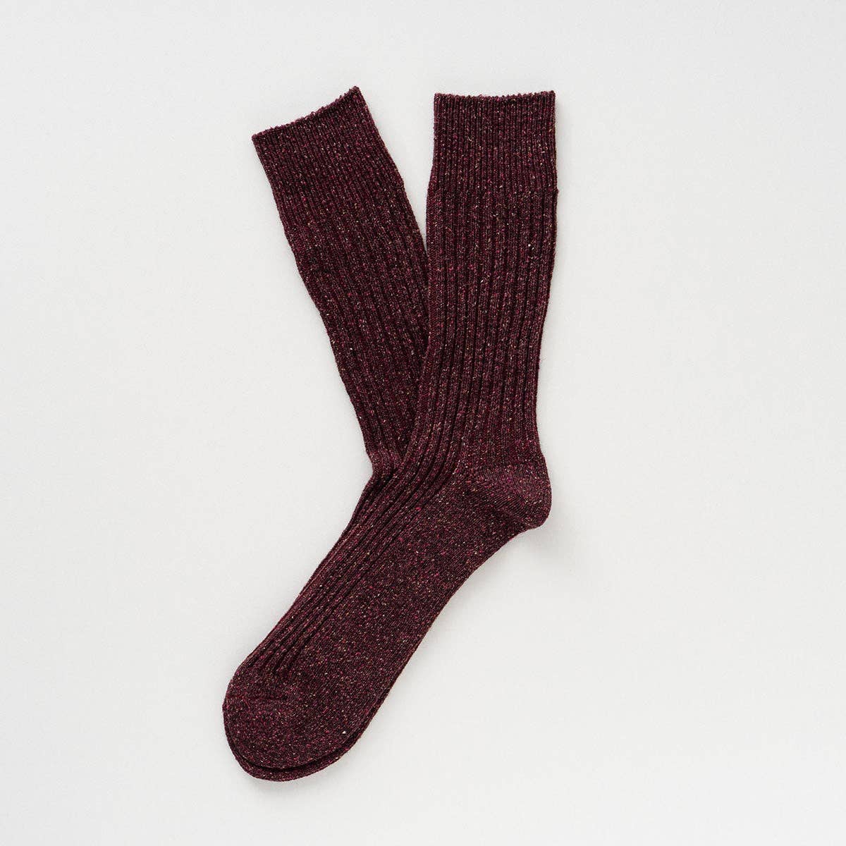 Buy KLUE Silk and Wool DUST STAR socks | Burgundy: 36 - 40 by KLUE - at Hamish + Grace