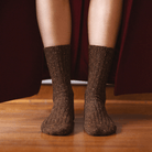 Buy KLUE Silk and Wool DUST STAR socks | Caramel: 36 - 40 by KLUE - at Hamish + Grace