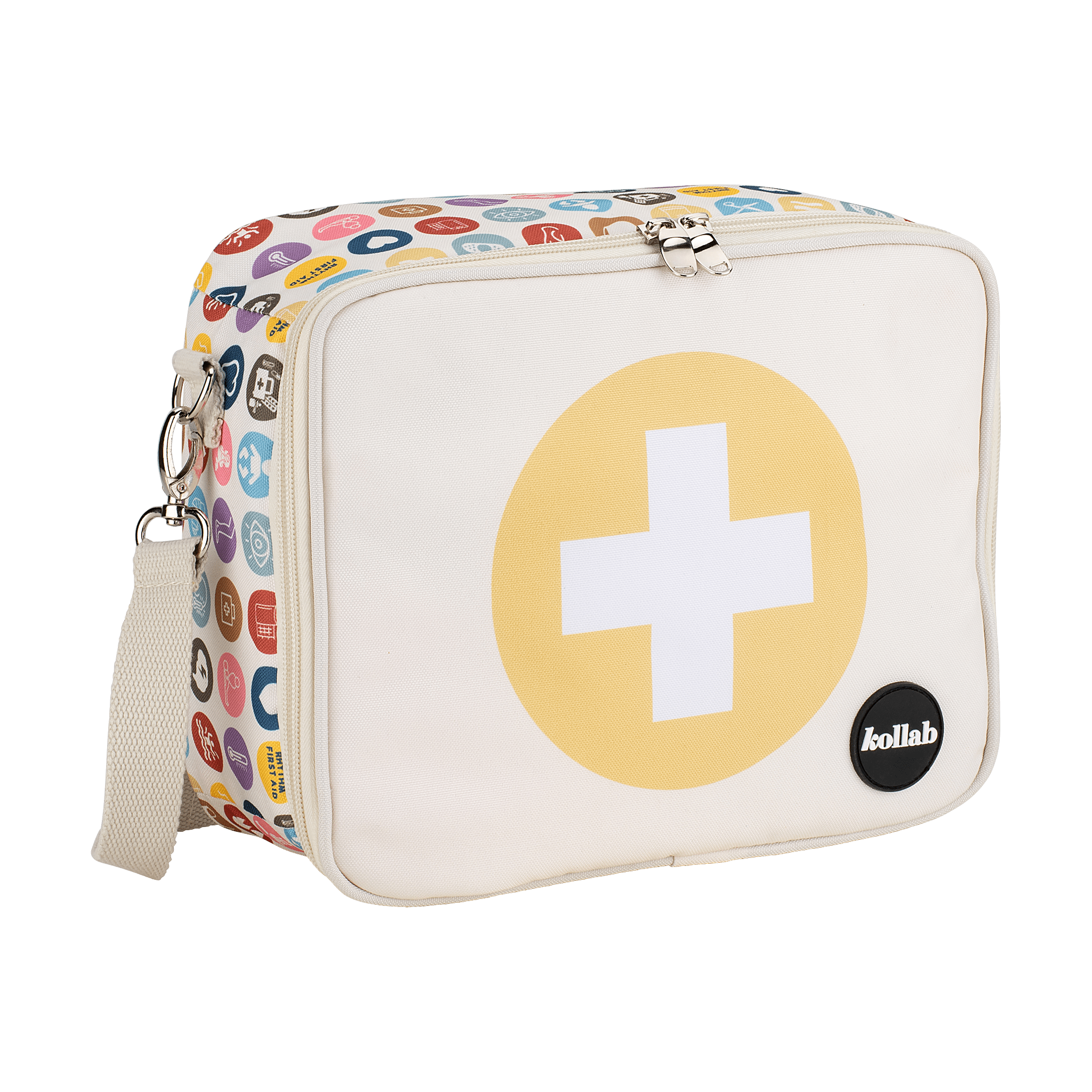 Kollab Lifestyle Kollab x Rhythm First Aid Kit Logo