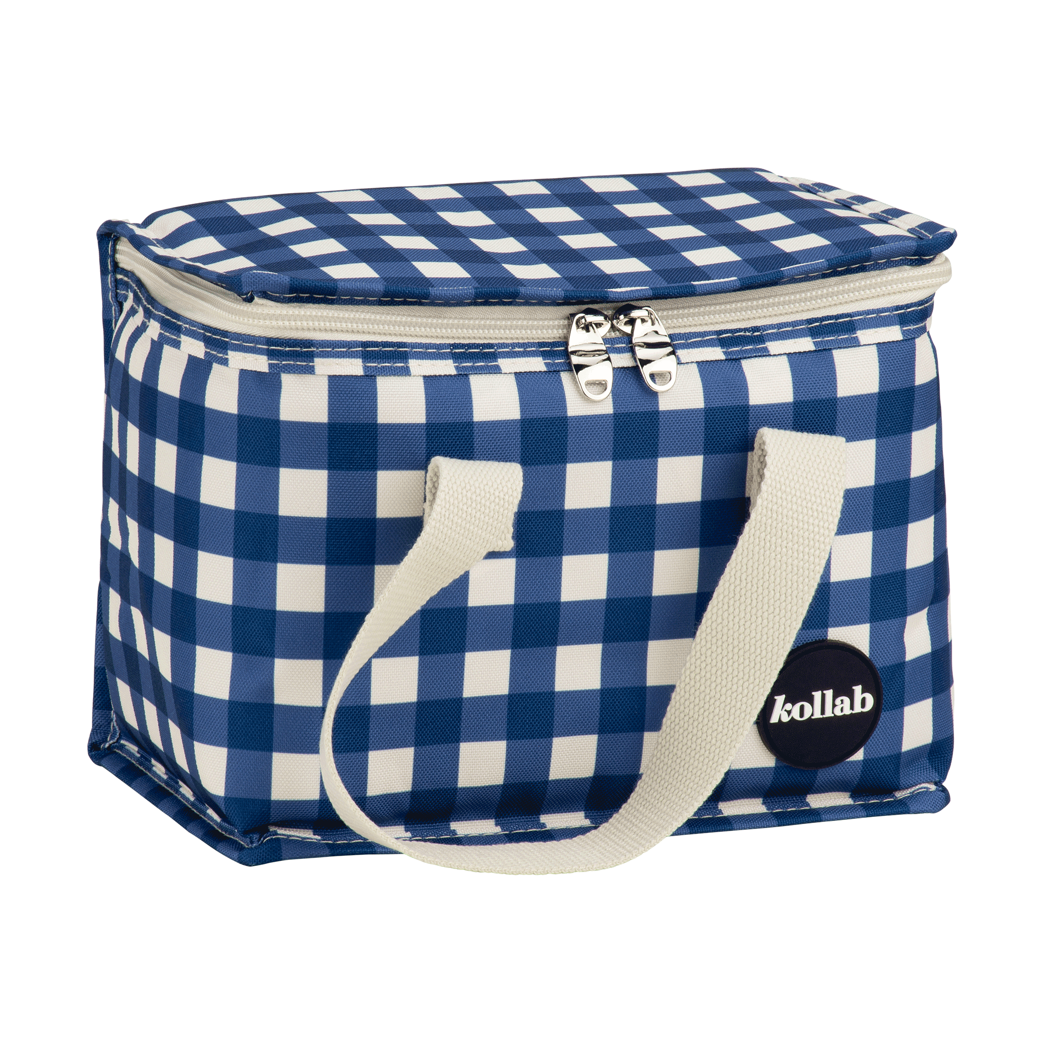 Kollab Lifestyle Lunch Box Blue Check