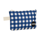Kollab Lifestyle Mini Pouch Blue Check