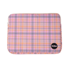 Buy Laptop Case Pink Blanket Check by Kollab - at Hamish + Grace