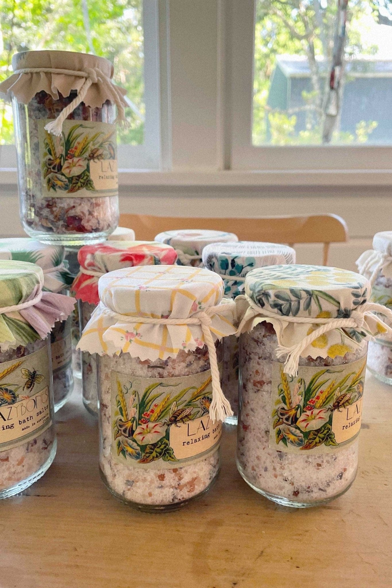 Lazybones Bath + Body Bath Salts - Lavender