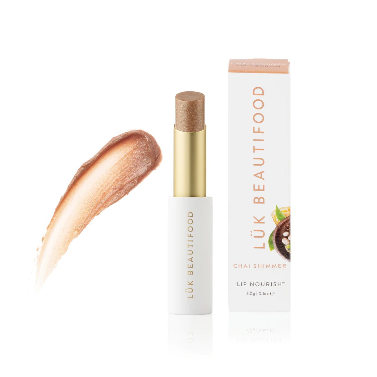 Buy Lip Nourish™ - Chai Shimmer by LUK BEAUTIFOOD by LUK BEAUTIFOOD - at Hamish & Grace